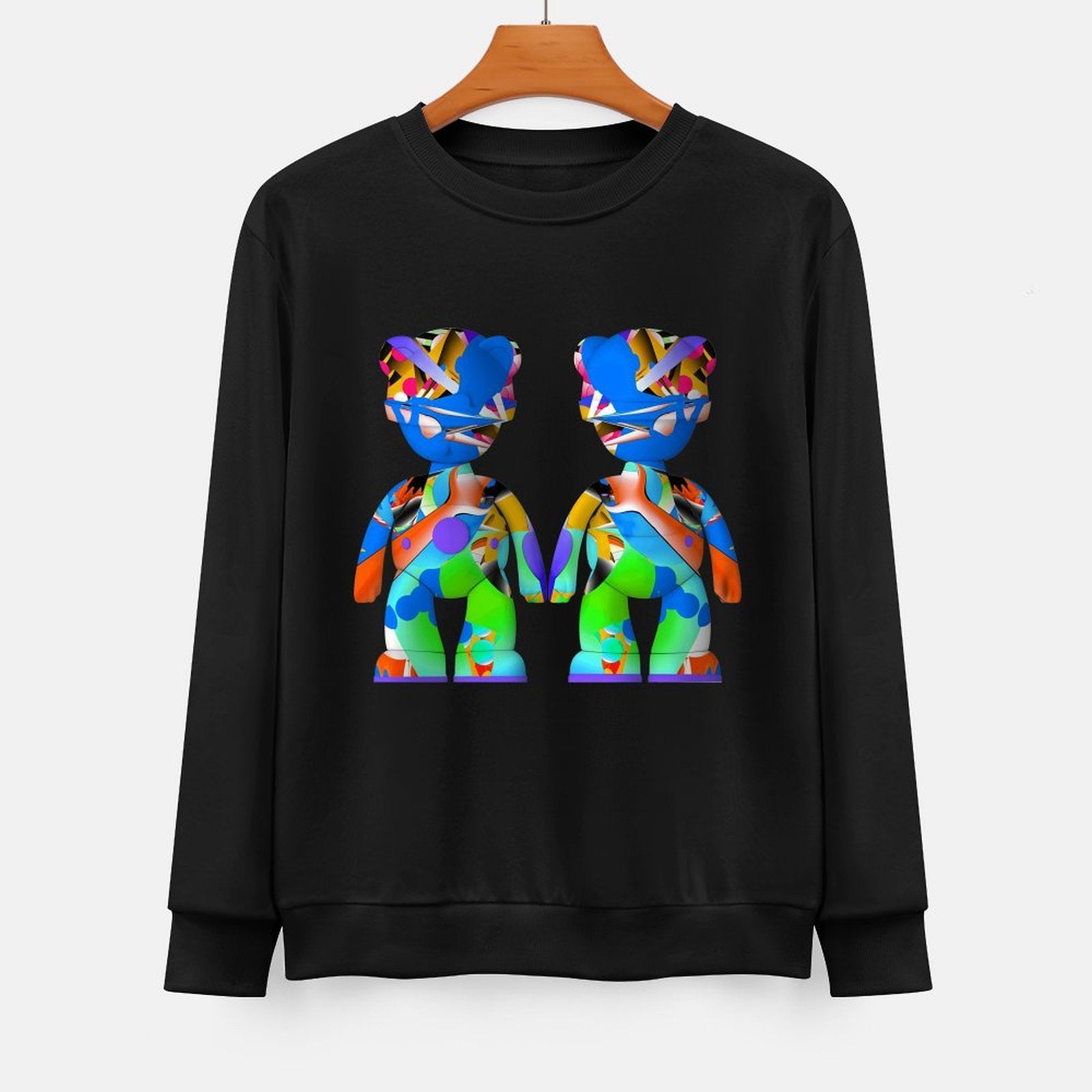 Long Sleeve With Front PatternUltra Durable Crew Neck